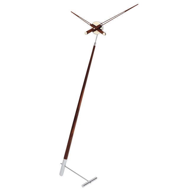 Pisa Walnut Floor Clock by Nomon