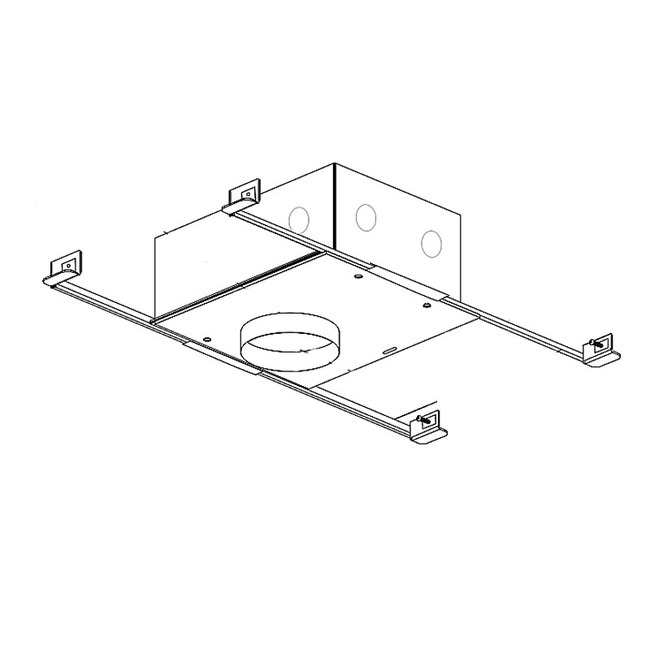 Sun3C Remote Power New Construction IC Housing by PureEdge Lighting