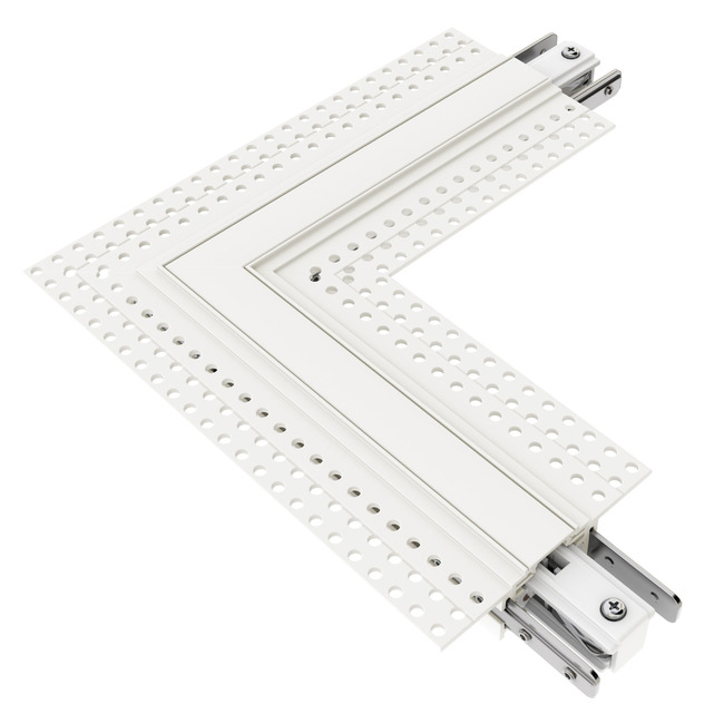 TruTrack 1-Circuit L Connector by PureEdge Lighting