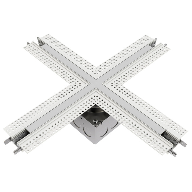 TruTrack 1-Circuit X Power Feed with Junction Box by PureEdge Lighting