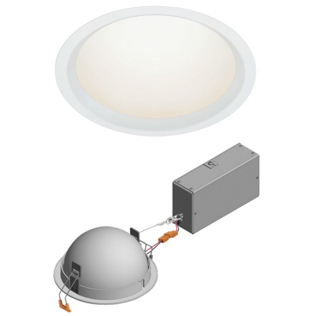 Reflections Skye Indirect Downlight / Remodel Housing by Visual Comfort Architectural