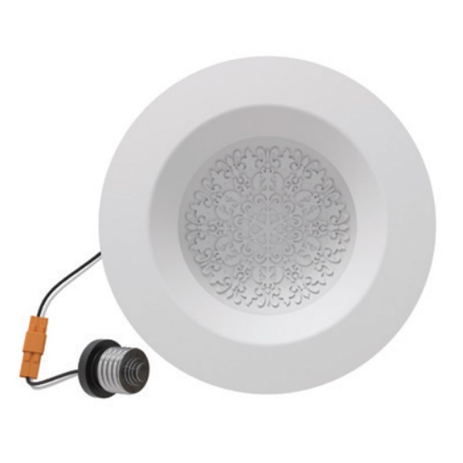 Reflections 6IN Fleur Retrofit Flanged Indirect Downlight by Visual Comfort Architectural