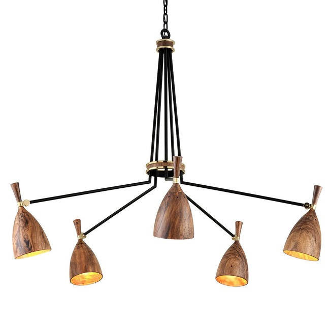 Utopia Chandelier by Corbett Lighting