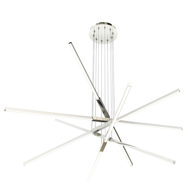 Pix Sticks Tie Stix Metal Suspension with Power  by PureEdge Lighting