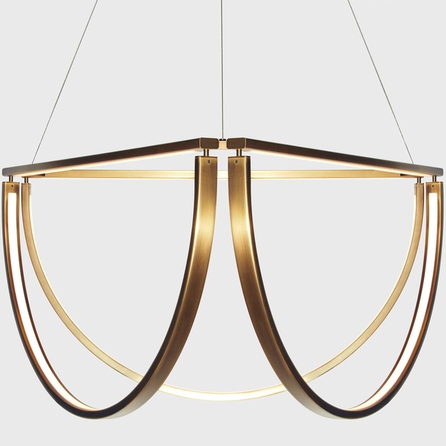 Chord Cluster Chandelier by AlexAllen Studio