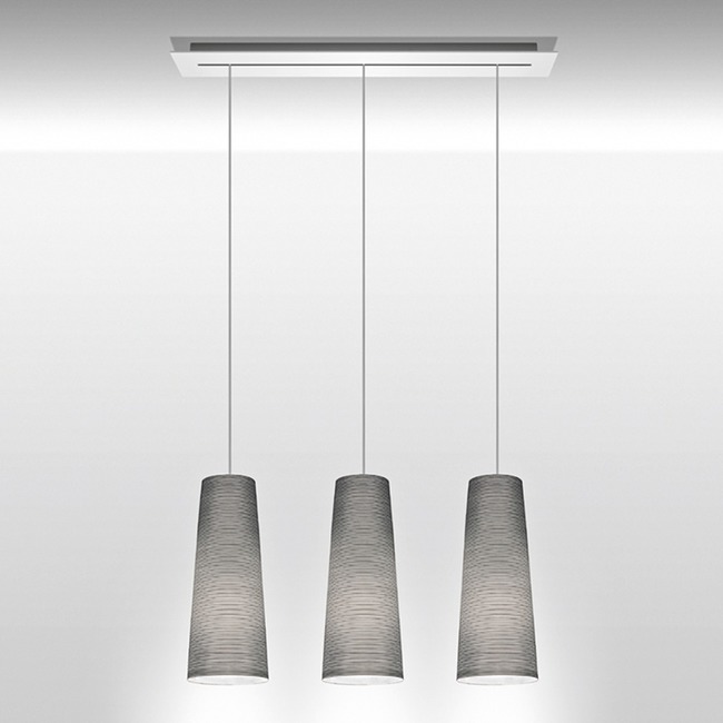Tite Two Linear Multi Light Pendant by Foscarini