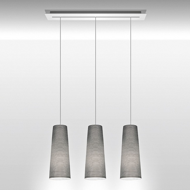 Tite Two Linear Multi Light Pendant by Foscarini