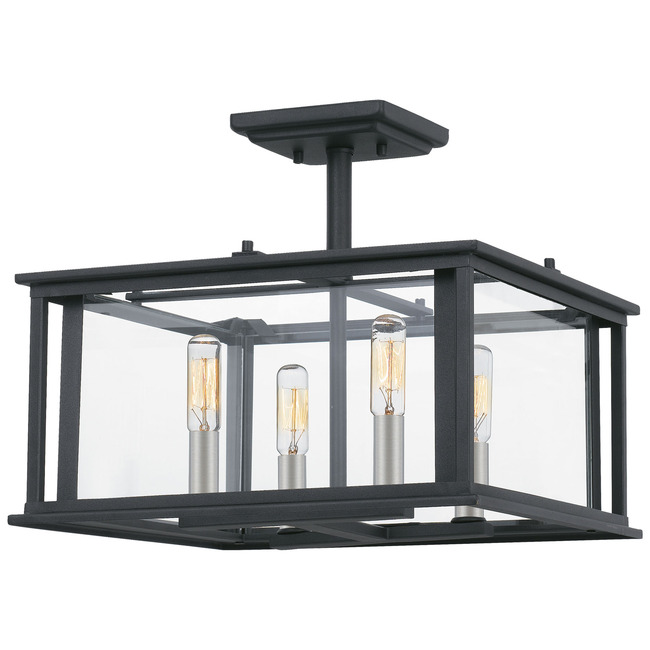 Citadel Semi Flush Ceiling Light by Quoizel