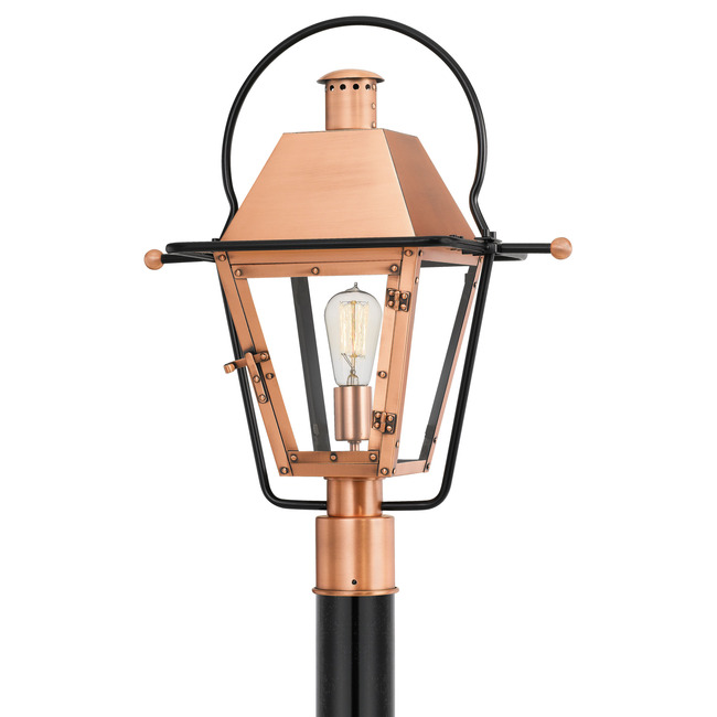Rue De Royal Outdoor Cap Post Light by Quoizel