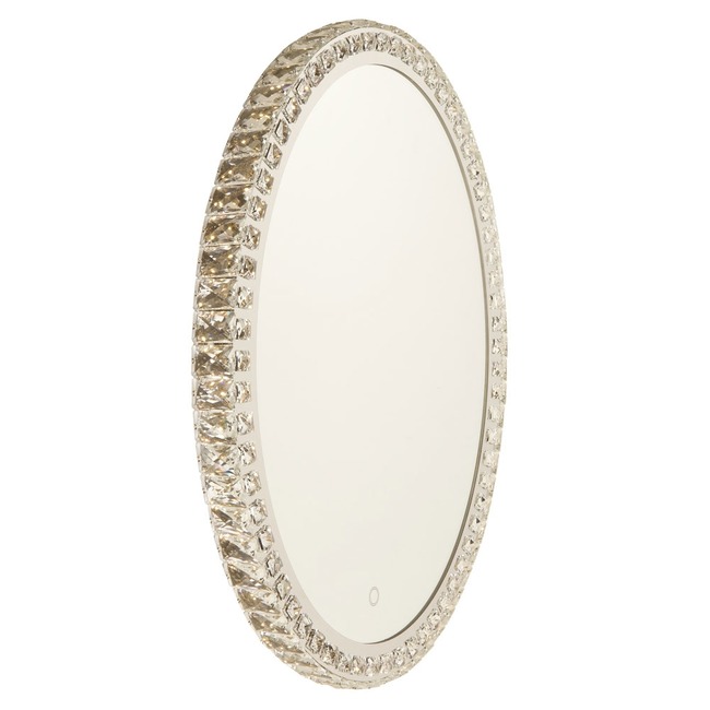 Reflections Oval Wall Mirror by Artcraft