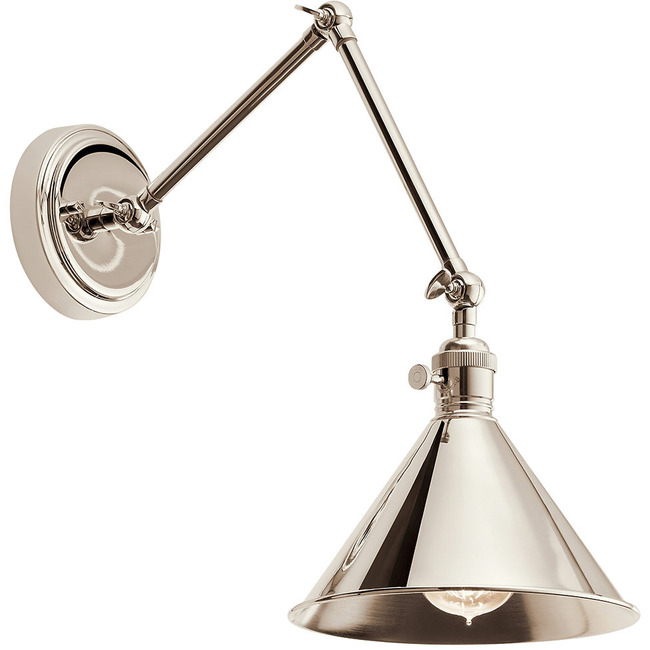 Ellerbeck Swing Arm Wall Sconce by Kichler