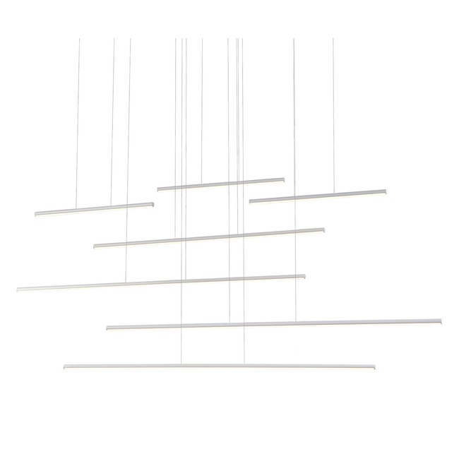 Chute Motion Multi Light Pendant by Kuzco Lighting