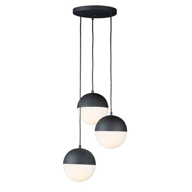 Half Moon Round Multi Light Pendant by Et2