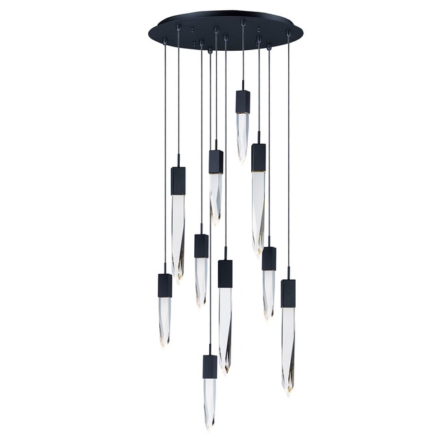 Quartz Round Multi Light Pendant by Et2