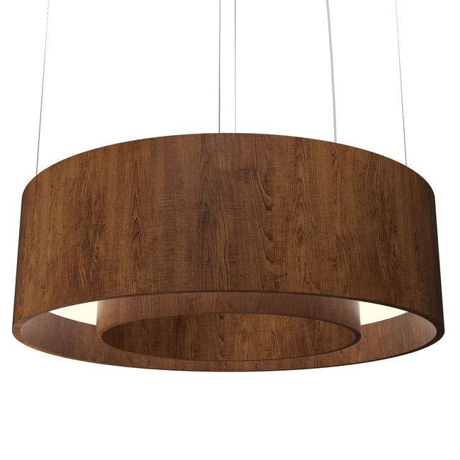 Cylindrical Ring Drum Pendant by Accord Iluminacao