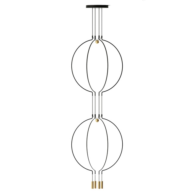 Liaison Double Multi Light Pendant by AxoLight