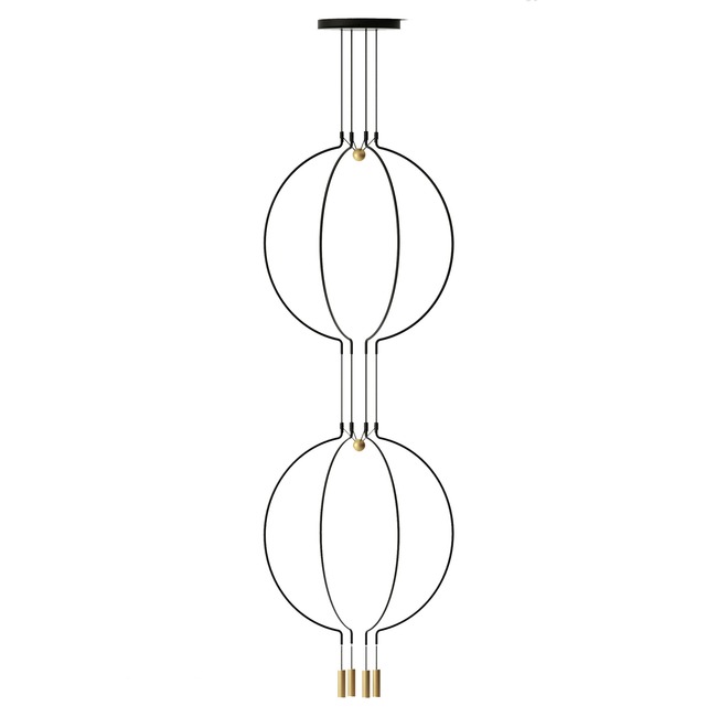 Liaison Double Multi Light Pendant by Axolight