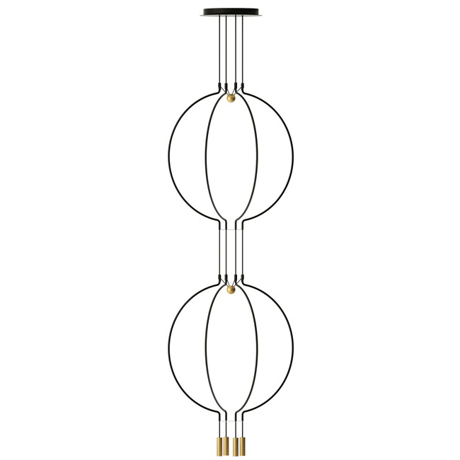 Liaison Double Multi Light Pendant by Axolight