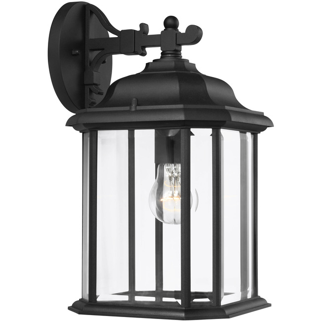 Kent Clear Outdoor Wall Lantern by Generation Lighting