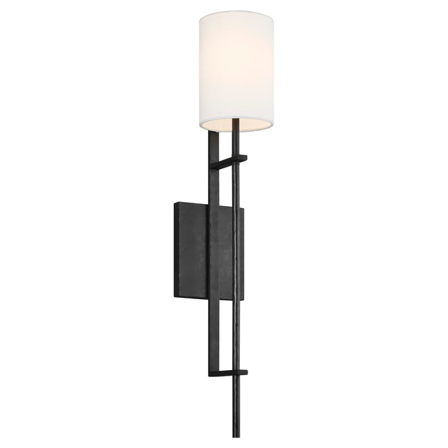 Ansley Linen Shade Wall Light by Generation Lighting