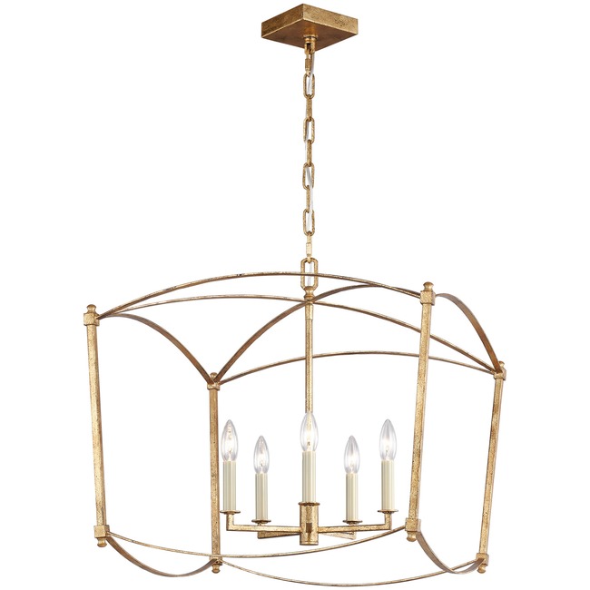 Thayer Square Chandelier by Visual Comfort Studio