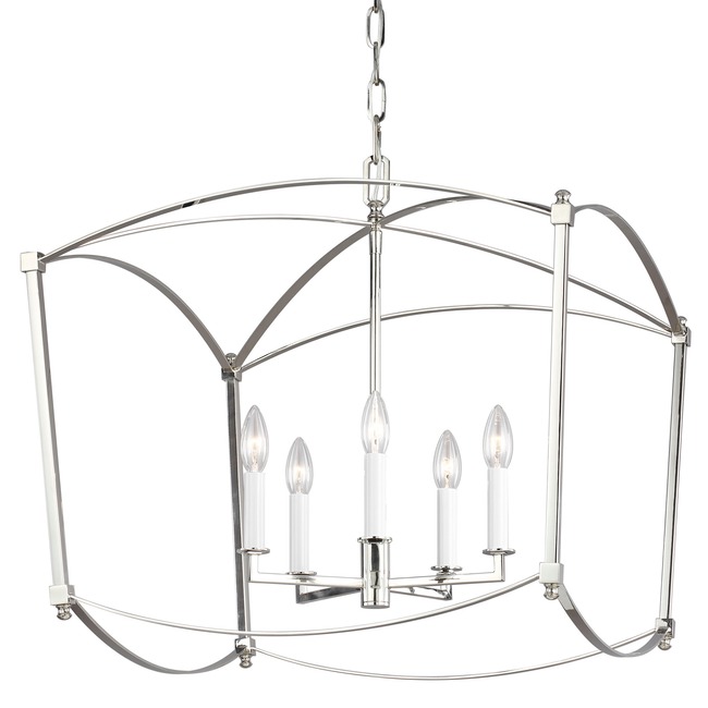 Thayer Square Chandelier by Visual Comfort Studio