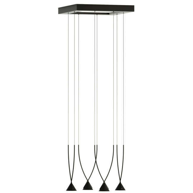 Jewel Square Multi Light Pendant by Axolight