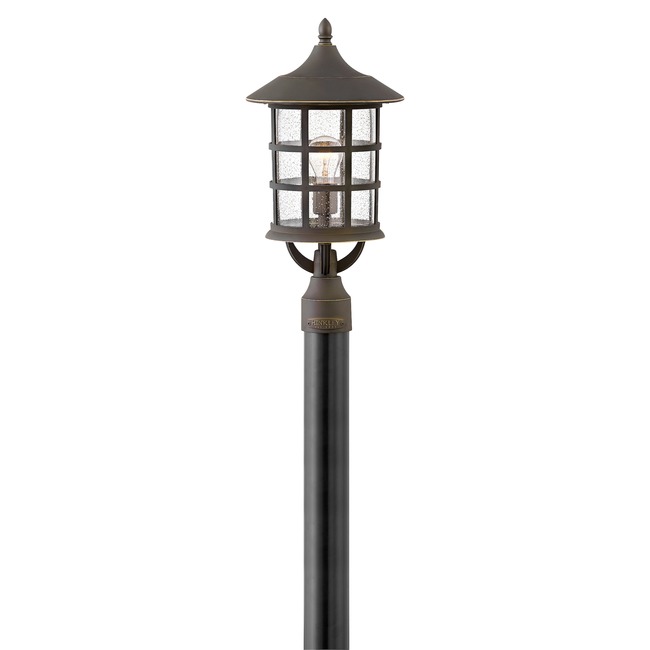 Freeport 120V Composite Outdoor Post / Pier Mount Lantern by Hinkley Lighting