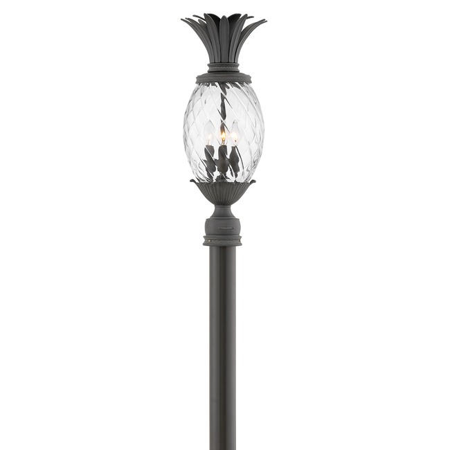 Pineapple 120V Outdoor Post / Pier Mount Clear Optic by Hinkley Lighting