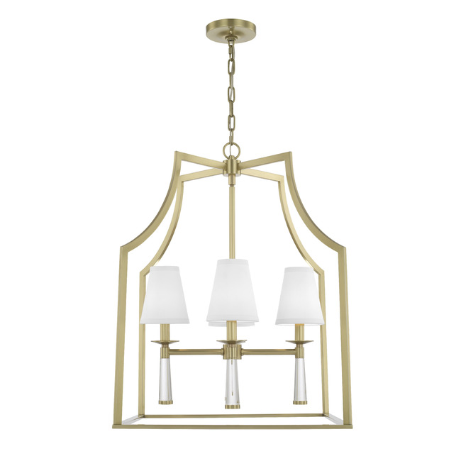 Baxter Open Frame Chandelier by Crystorama
