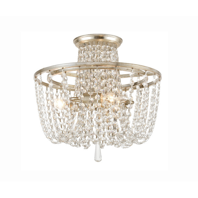 Arcadia Semi Flush Ceiling Light by Crystorama