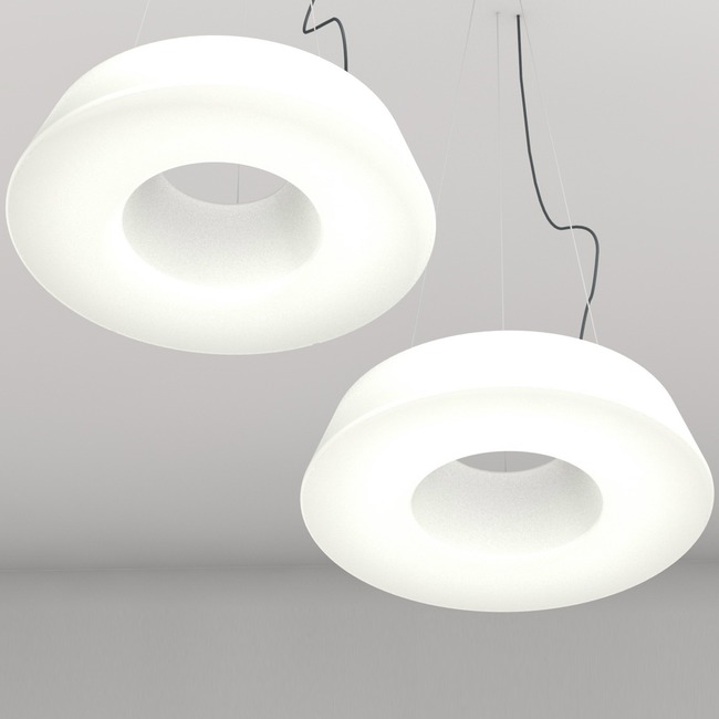 Circular Pol Pendant by Martinelli Luce