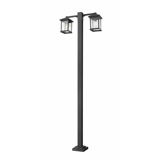 Portland Multi-Light Outdoor Post Light with Square Post by Z-Lite