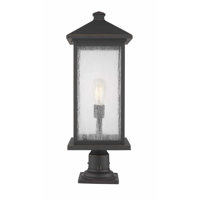 Portland Outdoor Pier Light with Traditional Base by Z-Lite