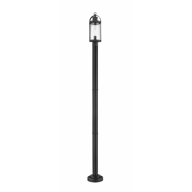 Roundhouse Round Outdoor Pole Light by Z-Lite