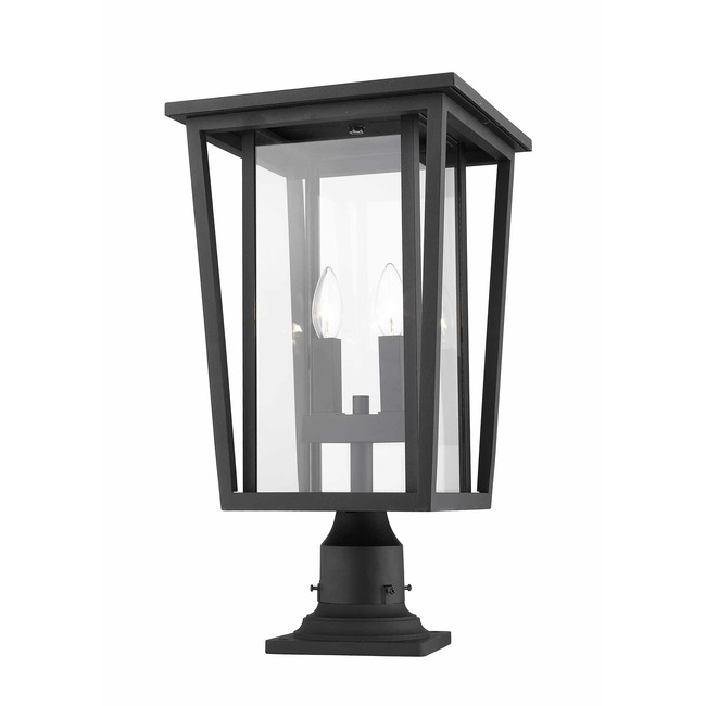 Seoul Outdoor Pier Light with Traditional Base by Z-Lite