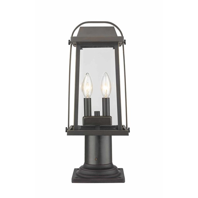 Millworks Outdoor Pier Light with Traditional Base by Z-Lite