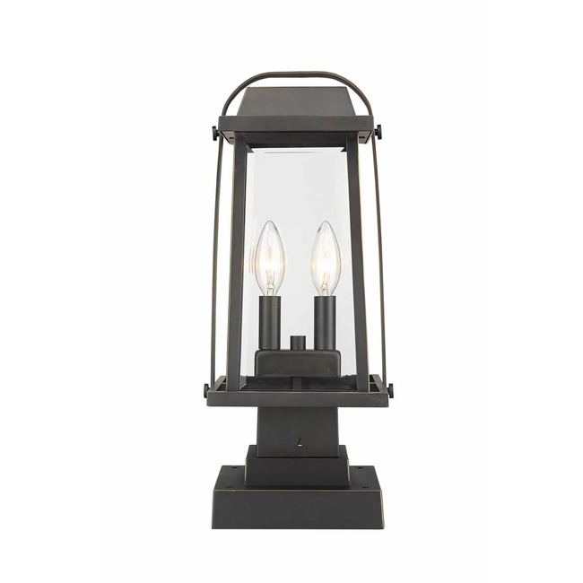 Millworks Square Outdoor Pier Light by Z-Lite