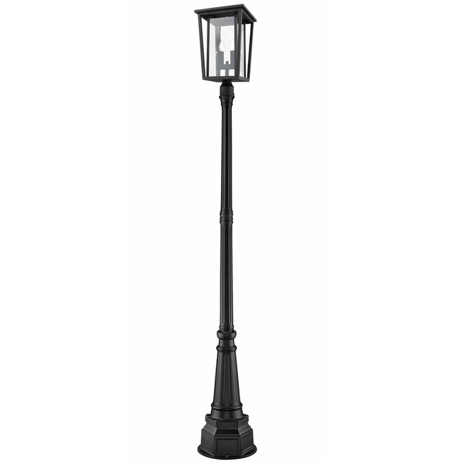 Seoul Outdoor Post Light with Decorative Post by Z-Lite