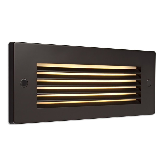 Horizontal Louver Step Light by Bruck