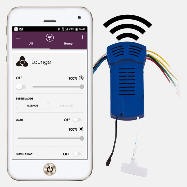 TriAire XL DC Fan WiFi Receiver by Fanimation