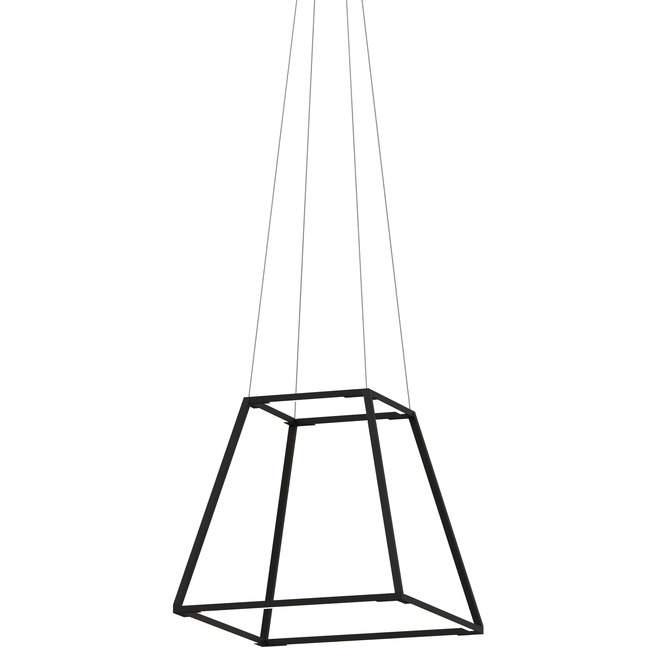 Z-Bar Rise Square Pendant by Koncept Lighting