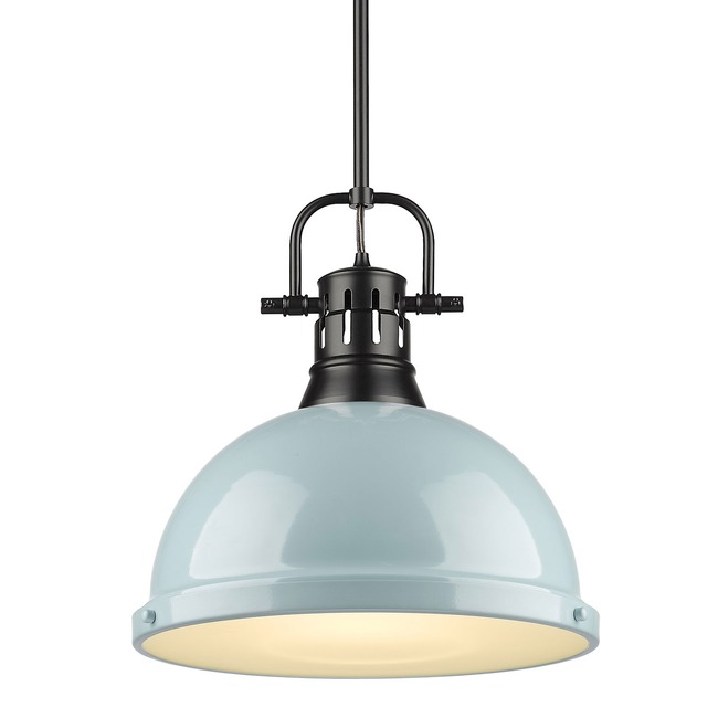 Duncan Downrod Pendant by Golden Lighting