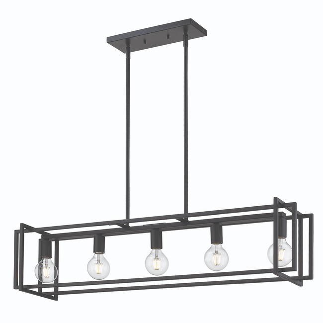 Tribeca Linear Pendant by Golden Lighting