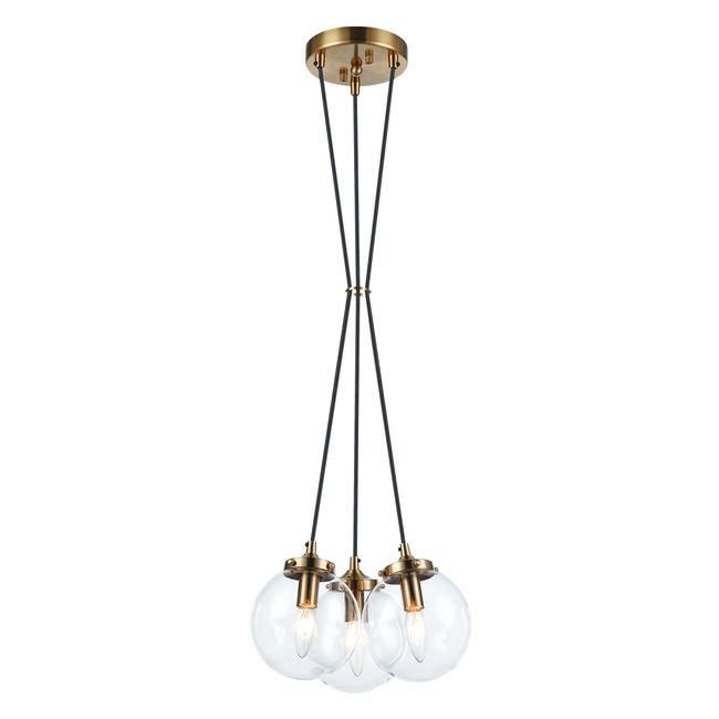 The Bougie Multi Light Pendant by Matteo Lighting