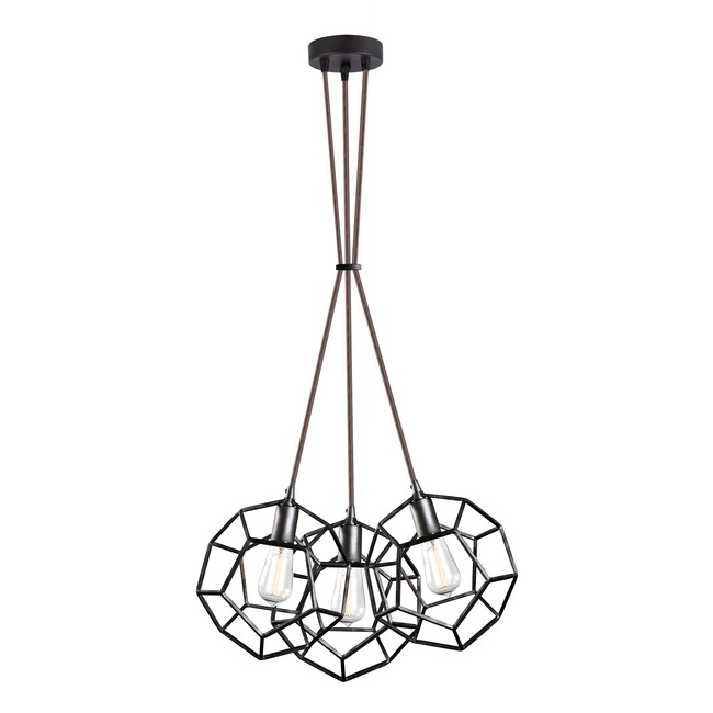 Geometry Multi Light Pendant by Matteo Lighting