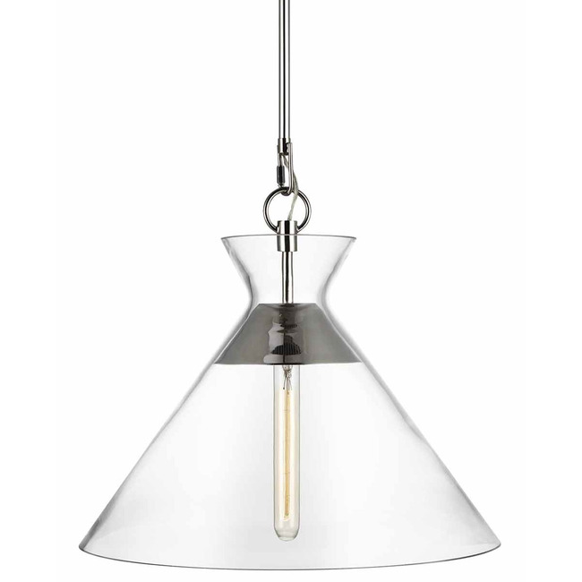 Atlantic Cone Pendant by Visual Comfort Studio