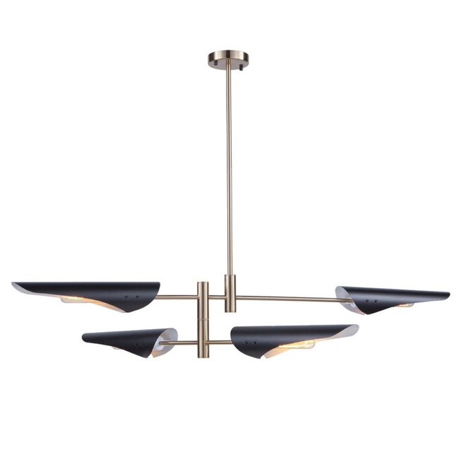 Modern Renaissance Chandelier by Artcraft