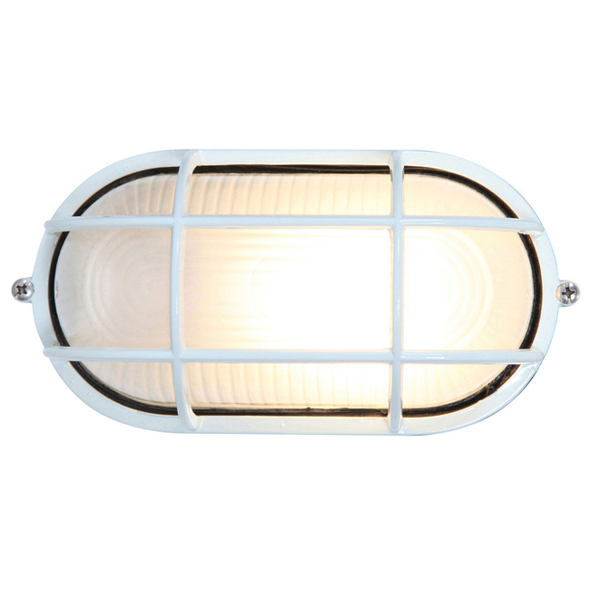 Nauticus Oval Outdoor Bulkhead Wall / Ceiling Light by Access
