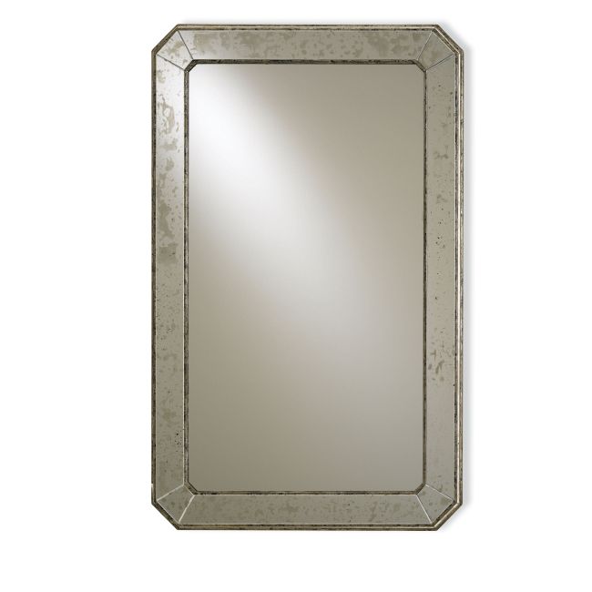 Antiqued Wall Mirror by Currey and Company